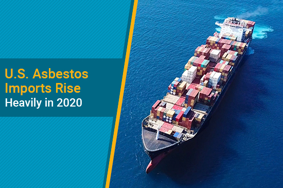 U.S. Asbestos Imports Rise Heavily in 2020