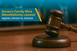 judge gavel mesothelioma trial