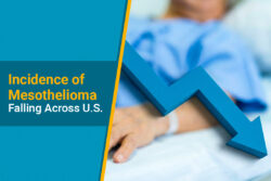 Incidence of mesothelioma in U.S.