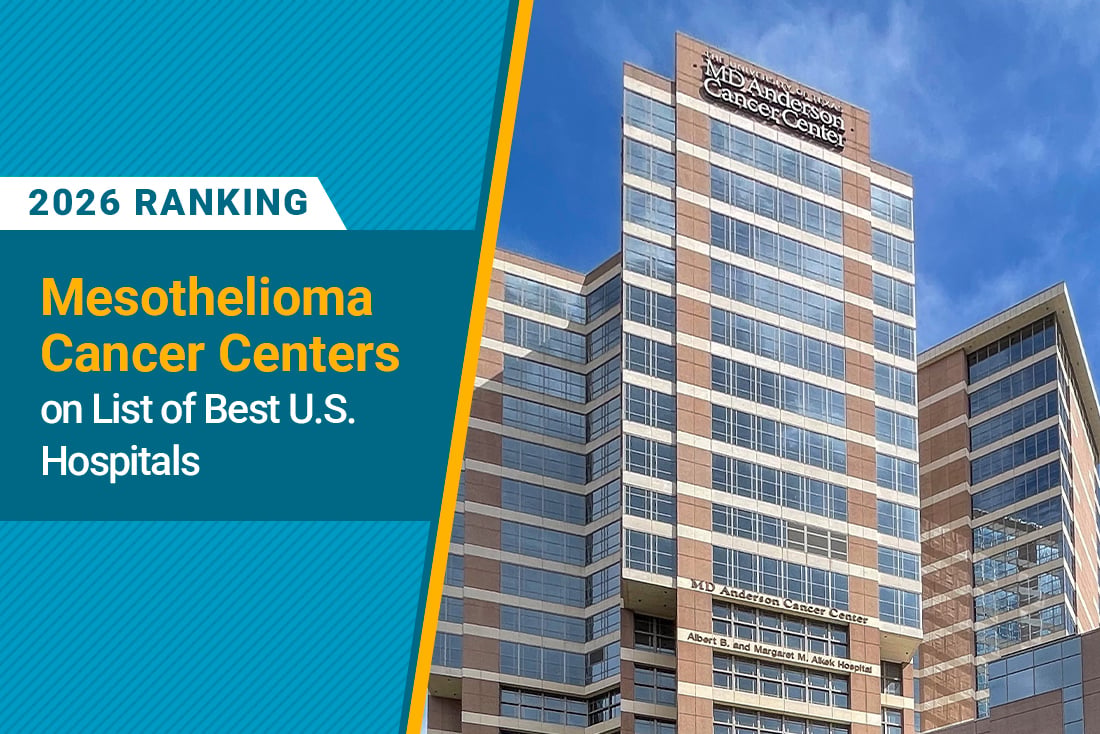 outside of cancer center for mesothelioma