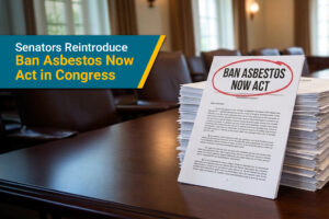 Senators Reintroduce Ban Asbestos Now Act in Congress