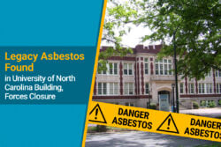 Renovations of an academic building at the University of North Carolina are being delayed by months after HVAC work revealed the presence of asbestos throughout a sizable part of the building, according to a report over the weekend.